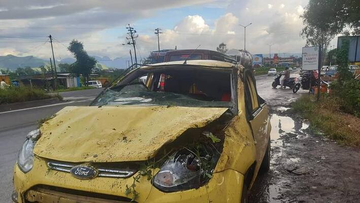 All Ford Figo Passengers Are Safe From A Horrible Accident All Ford Figo Passengers Are Safe From A Horrible Accident