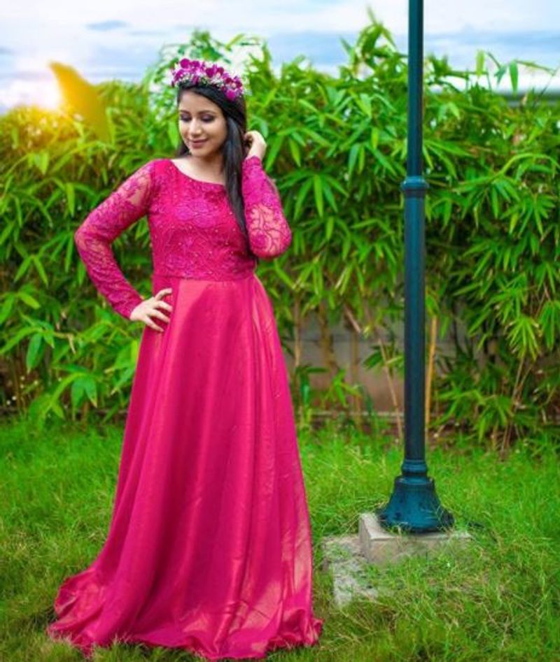 Alya manasa wedding style photo shoot going viral