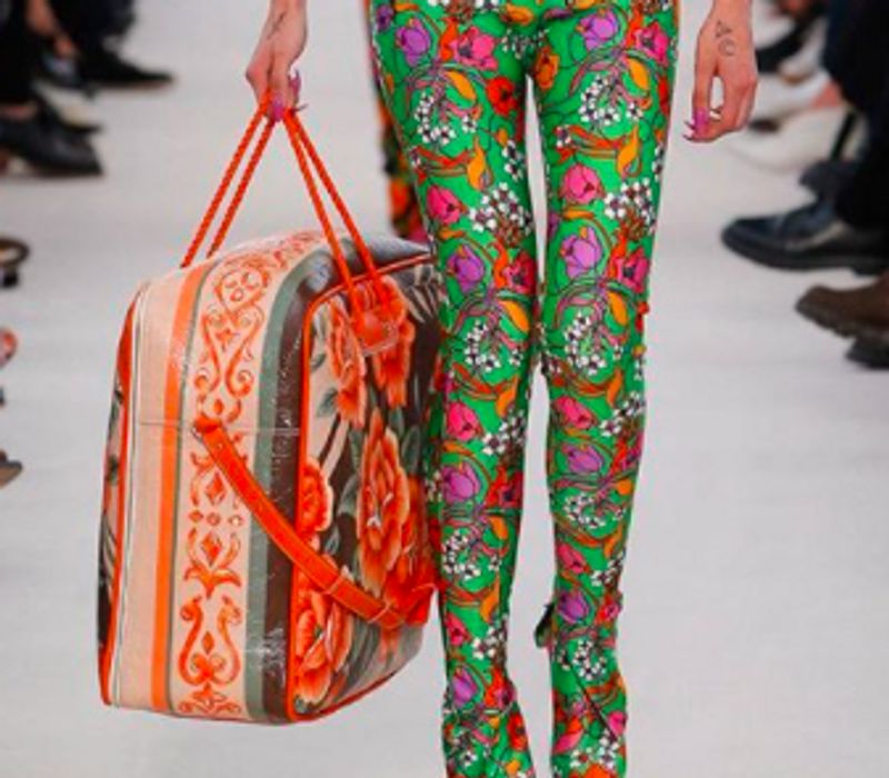 A French brand is selling desi blanket inspired bags for INR 2 lakh dpl