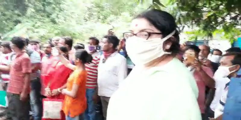 BJP leader Locket Chatterjee slams Mamata Benerjee on Hathras rape case at Burdwan ASB