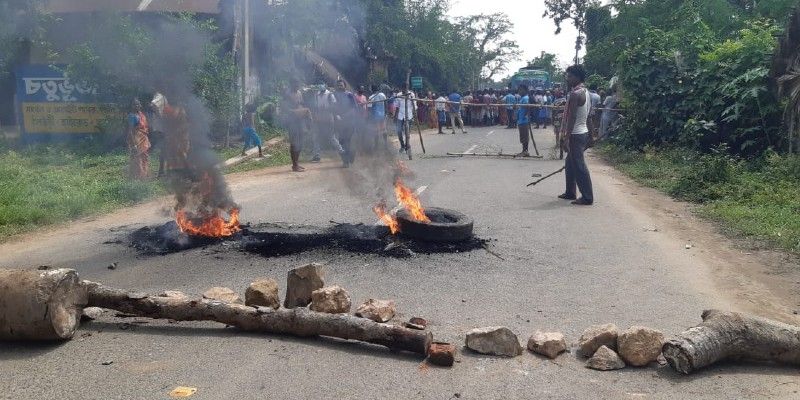 Locals stage protest over an accident in Suri BTG