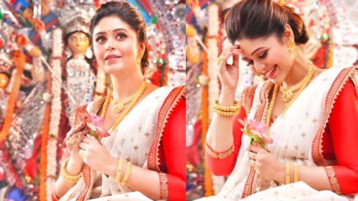 Ritabhari Chakraborty Pujo fashion is top notch ADB Ritabhari Chakraborty Pujo fashion is top notch ADB