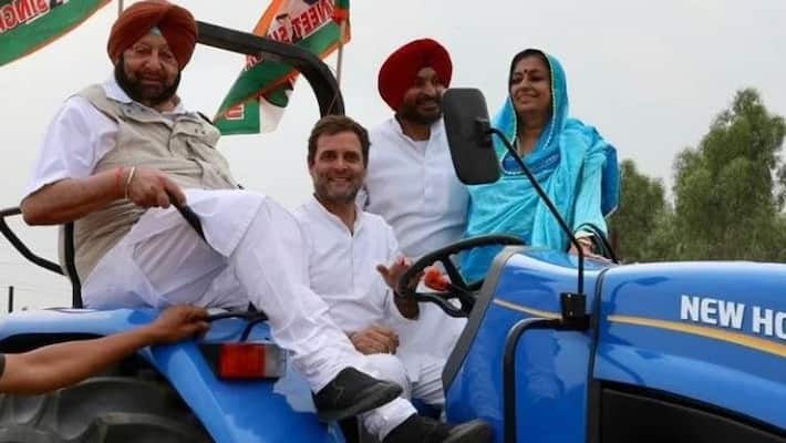 Farm bill rahul gandhi take part in tractor yatra at Punjab bsm Farm bill rahul gandhi take part in tractor yatra at Punjab bsm