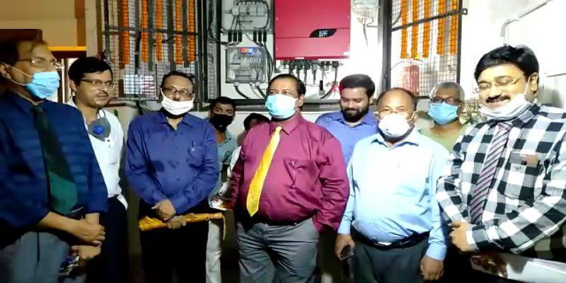 First time in North Bengal Sollar systems project inauguration at Raiganj University ASB