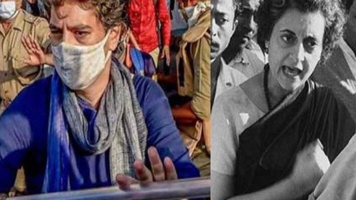 Rahul gandhi, Priyanka meet Hathras victim family Rahul gandhi, Priyanka meet Hathras victim family