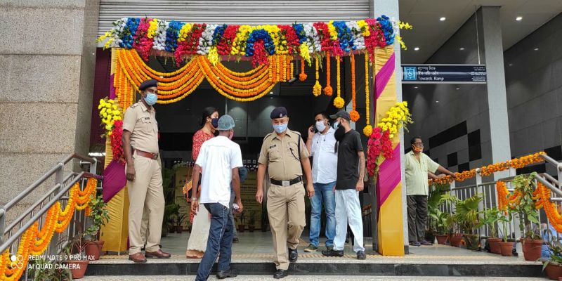 Fulbagan Metro Inauguration by Rail Minister Piyush Goyel at Kolkata ASB