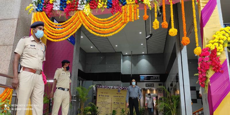 Fulbagan Metro Inauguration by Rail Minister Piyush Goyel at Kolkata ASB