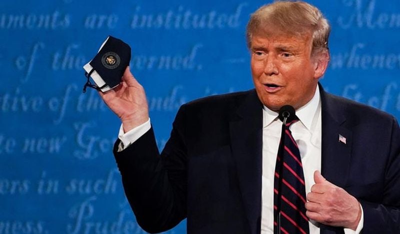 after Donald trump infected black claws of coronavirus in white house bsm