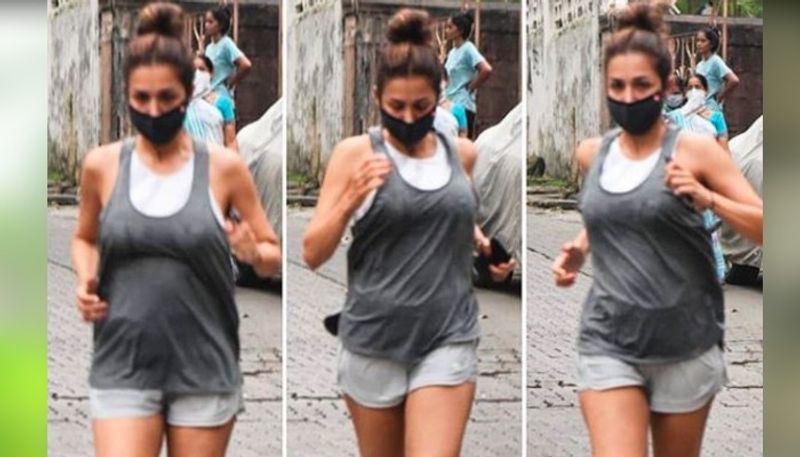 Malaika Arora looks pregnant in her work out get up ADB