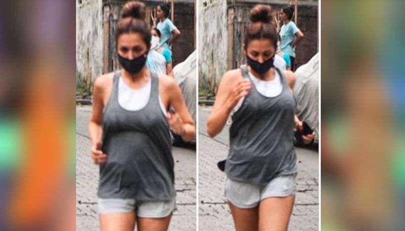 Malaika Arora looks pregnant in her work out get up ADB