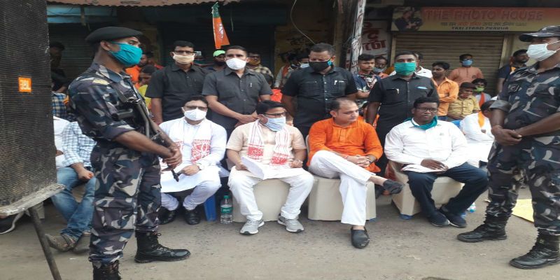 Bjp rally to support Farm Law at Purulia ASB