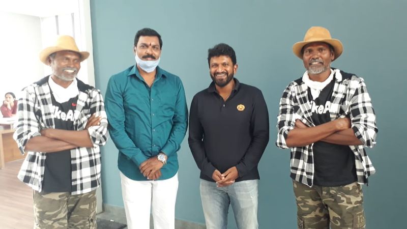 kannada stunt master ram laxman joins puneeth rajkumar james team vcs