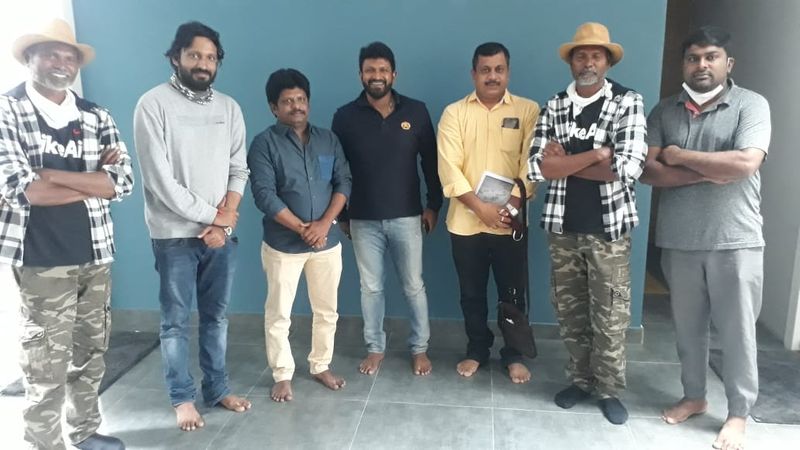 kannada stunt master ram laxman joins puneeth rajkumar james team vcs