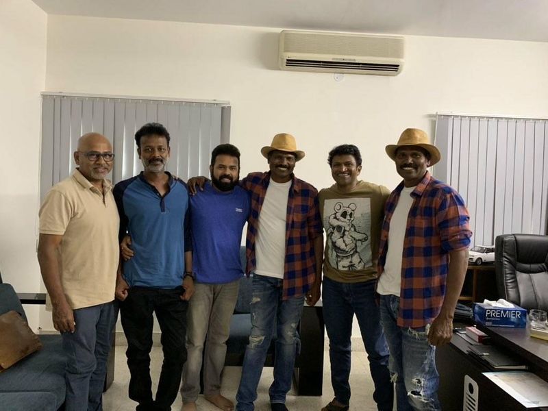 kannada stunt master ram laxman joins puneeth rajkumar james team vcs