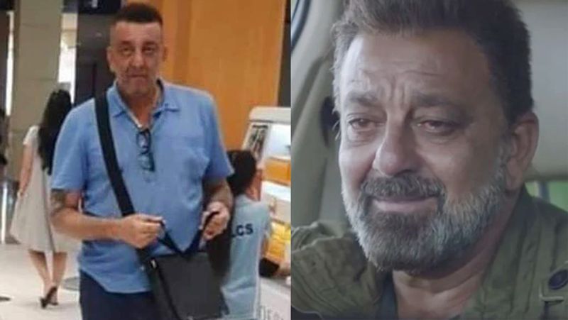 sanjay dutt look goes viral after cancer effected BJC