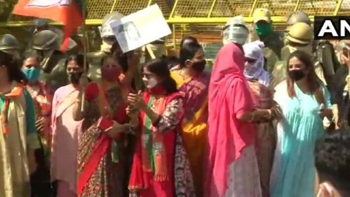 Rajasthan 2 youth rape 19 year girl for over 4 year bjp protest bsm Rajasthan 2 youth rape 19 year girl for over 4 year bjp protest bsm