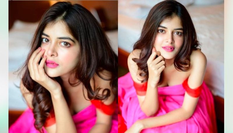 Madhumita Sarcar looks barbie in her pink gown ADB