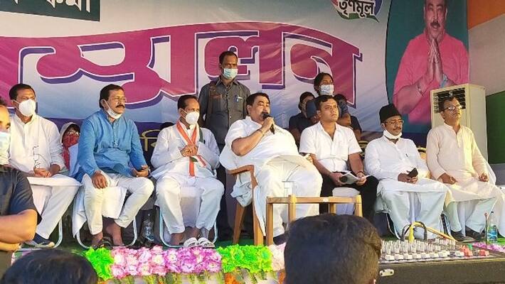 Anubrata Mandal makes controversial statement in TMC meet at Birbhum BTG Anubrata Mandal makes controversial statement in TMC meet at Birbhum BTG