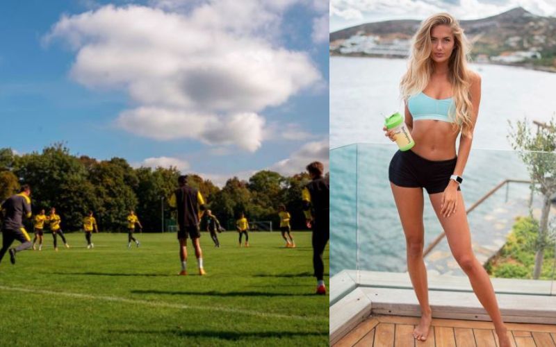 World sexiest athlete Alica Schmidt become the new fitness coach of Borussia Dortmund spb