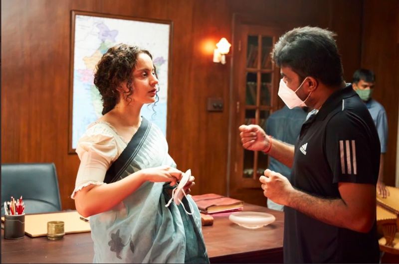 kangana Ranaut back to shooting set of thalaivi BJC