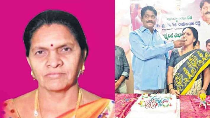 TRS leader cheruku Srinivas Reddy meeting with his followers in Dubbaka lns TRS leader cheruku Srinivas Reddy meeting with his followers in Dubbaka lns