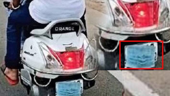 Face masks adorn number plates as bikers race past cops, beat CCTVs and e challans in Hyderabad - bsb Face masks adorn number plates as bikers race past cops, beat CCTVs and e challans in Hyderabad - bsb