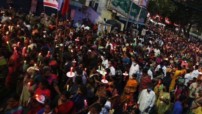 DMK MP Kanimozhi including 191 people case filed...chennai police action
