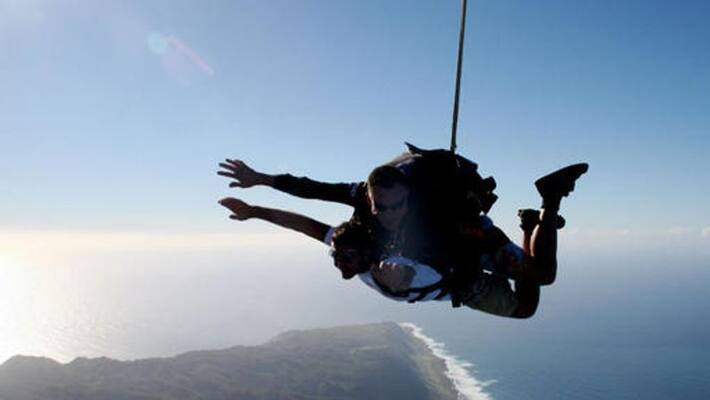 Aeronautical parachute landing test successful, Ensuring safe landing of astronauts akb Aeronautical parachute landing test successful, Ensuring safe landing of astronauts akb