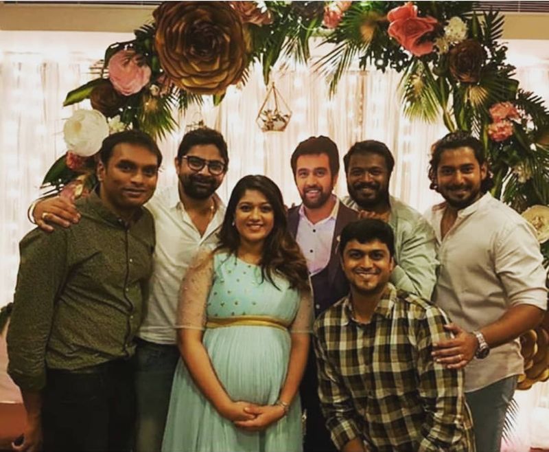 Kannada meghana raj baby shower by friend vcs