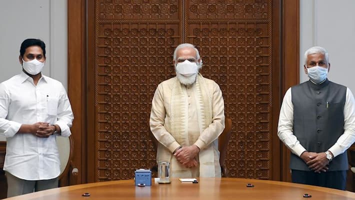Andhra Pradesh CM ys jagan mohan reddy meet PM narendra modi KPP Andhra Pradesh CM ys jagan mohan reddy meet PM narendra modi KPP