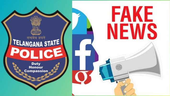 telangana police department serious on fake news in social media telangana police department serious on fake news in social media