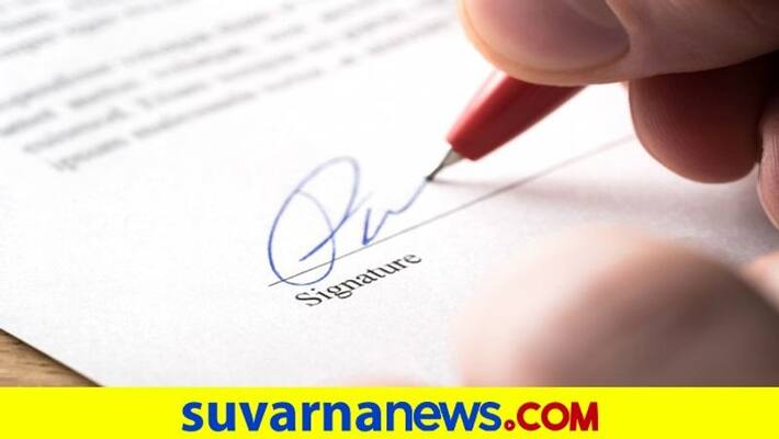 A Candidate signed 10 nominees signature forgery In His MLC nomination at Haveri A Candidate signed 10 nominees signature forgery In His MLC nomination at Haveri