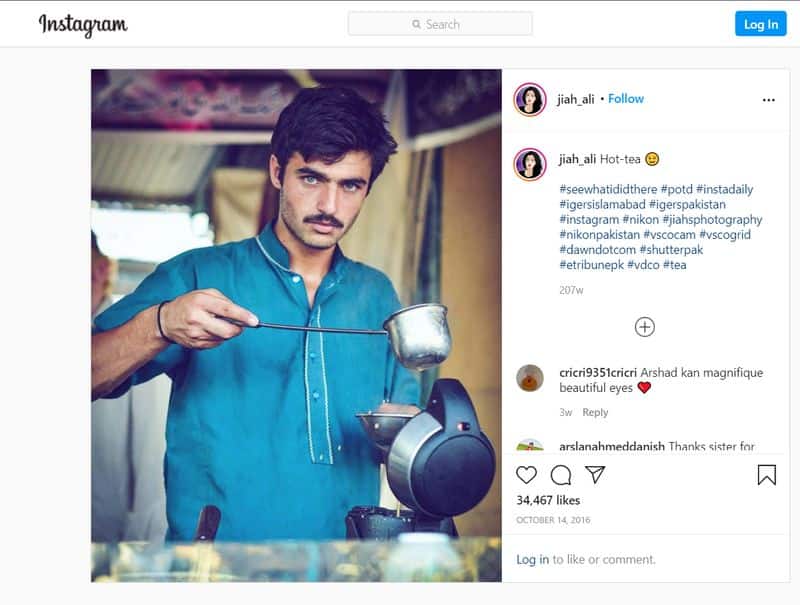 What happened to blue eyed chaiwala in pakistan