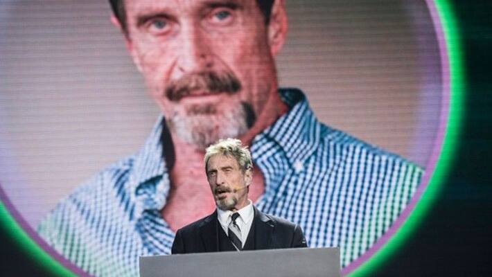 John McAfee of McAfee anti-virus arrested in Spain ALB John McAfee of McAfee anti-virus arrested in Spain ALB