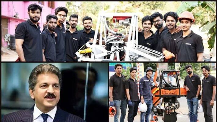Anand Mahindra invests Rs 2.5 crore in Kerala startup Genrobotics Anand Mahindra invests Rs 2.5 crore in Kerala startup Genrobotics