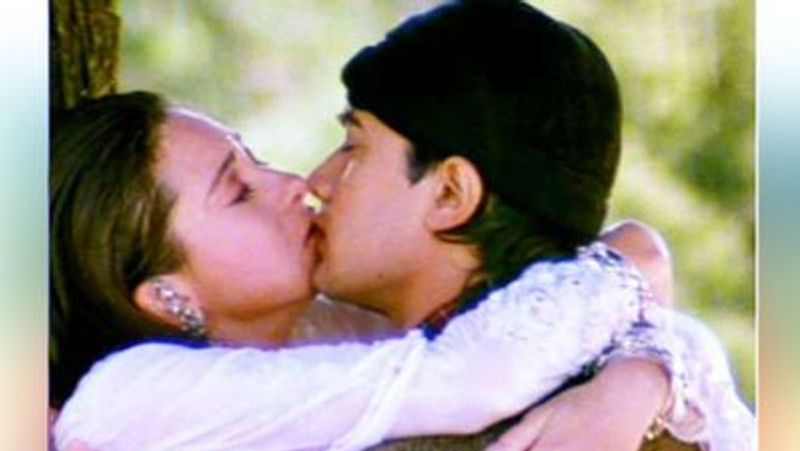 karishma kapoor remember liplock scene with amir khan in raja hindustani arj