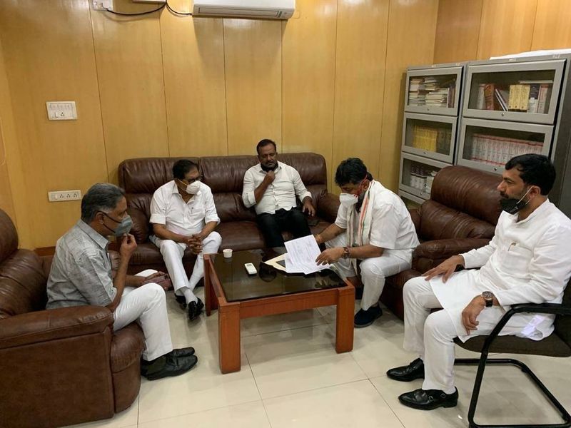 Congress Ramesh babu Files Nomination To south east graduates constituency rbj