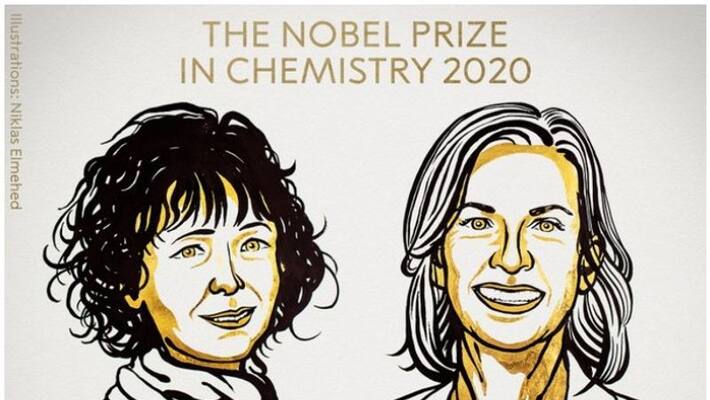 chemistry Nobel prize awarded to Emmanuelle Charpentier and Jennifer A Doudna chemistry Nobel prize awarded to Emmanuelle Charpentier and Jennifer A Doudna