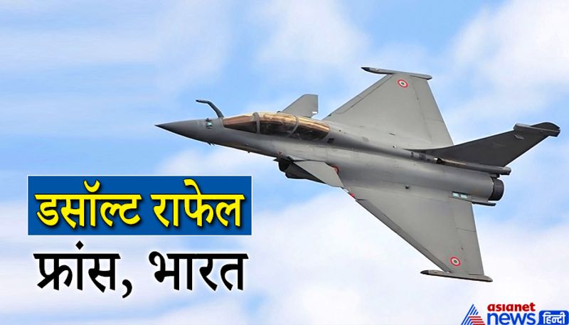 डसॉल्ट राफेल
डसॉल्ट राफेल (Dassault Rafale) फ्रांस सेना का एक अहम हिस्सा है। मॉर्डन टेक्नोलॉजी से बने इस लड़ाकू विमान में परमाणु हमला करने की भी क्षमता है। इसका खुद का रडार सिस्टम है। जिसके जरिए यह दुशमन का पता लगाता है। डसॉल्ट राफेल की ताकत अब भारत के पास भी है। इसे भारत में भी बनाया जा रहा है। 