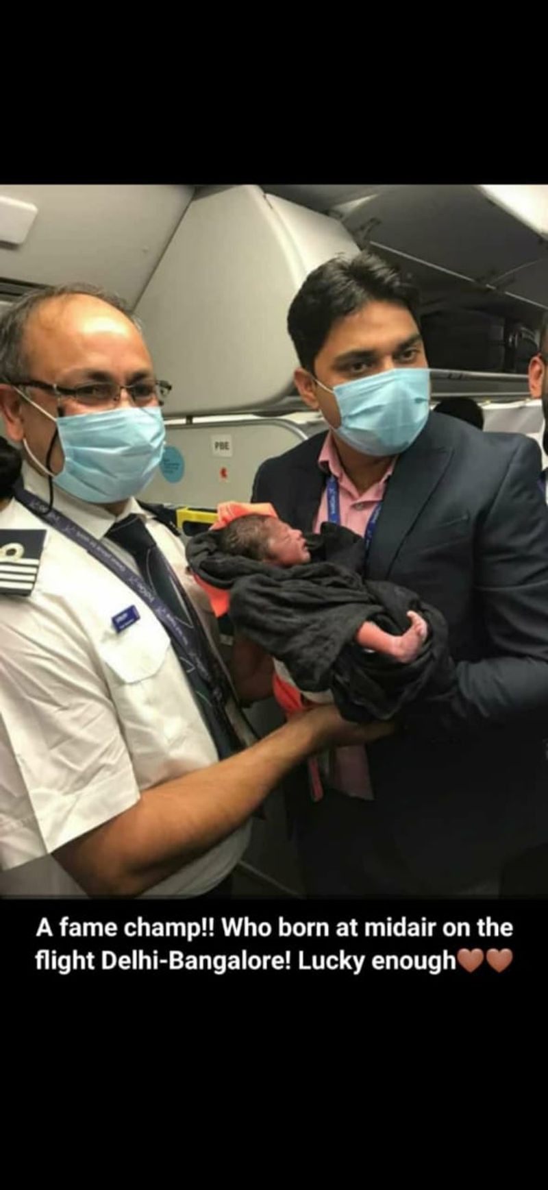 Woman gives birth to baby boy aboard IndiGo flight travelling from Delhi to Bengaluru mah