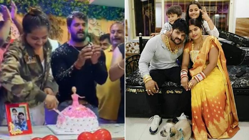 दरअसल, कृति के बर्थडे सेलिब्रेशन की फोटो और वीडियो सोशल मीडिया पर वायरल हो रही है। केक काटतते हुए एक वीडियो काजल राघवानी ने इंस्टाग्राम पर शेयर किया है। इसमें खेसारी और काजल राघवानी बेटी कृति का बर्थडे केक काटते दिख रहे हैं और इस दौरान एक्ट्रेस के चेहरे पर खुशी देखते ही बनती है।