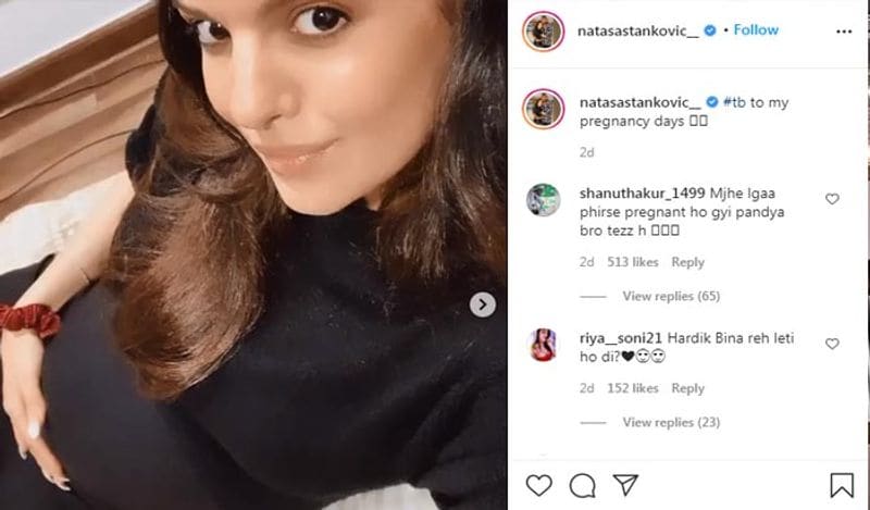 बता दें कि नताशा सोशल मीडिया पर काफी एक्टिव रहती हैं। कुछ ही दिनों पहले उन्होंने अपनी प्रेग्नेंसी का थ्रोबैक वीडियो शेयर किया था। इसे देख कई लोगों को लगा कि वो दुबारा मां बनने वाली है।
