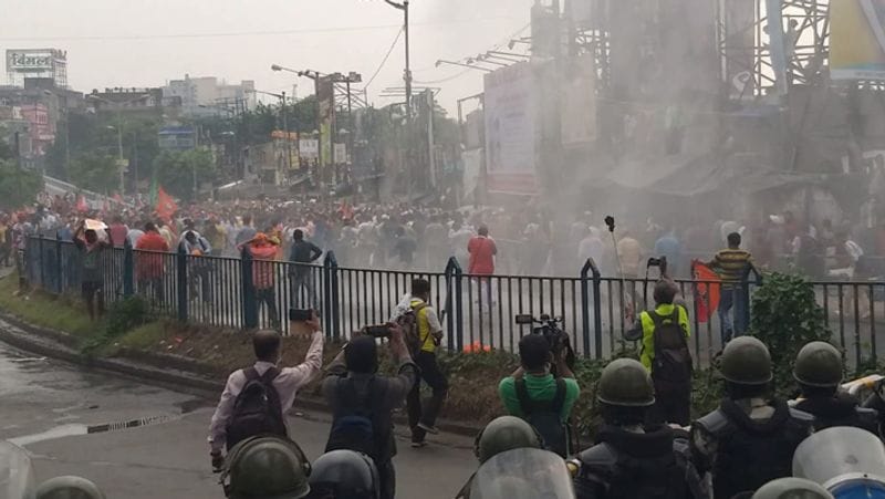 Mamata Banerjee Trying To Turn Nabanna March Violent BJP Leaders Claims mah