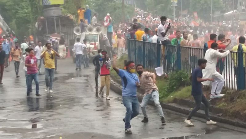 Mamata Banerjee Trying To Turn Nabanna March Violent BJP Leaders Claims mah