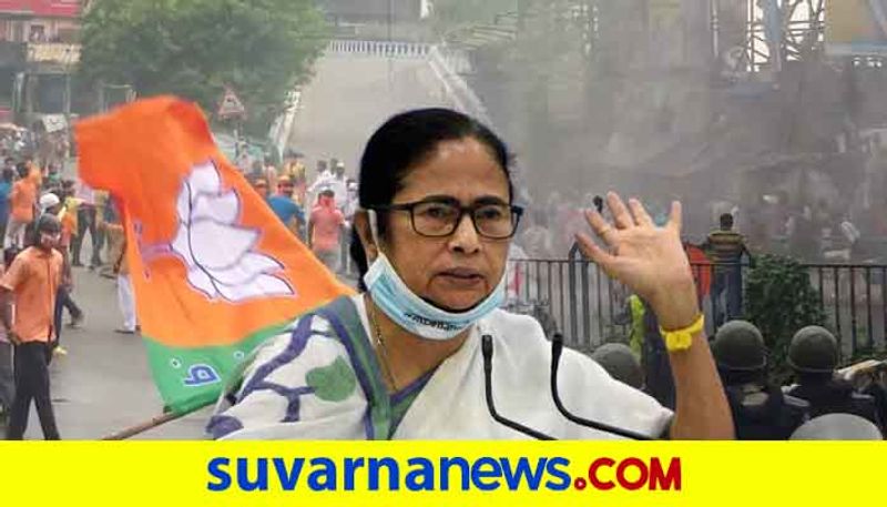 Mamata Banerjee Trying To Turn Nabanna March Violent BJP Leaders Claims mah