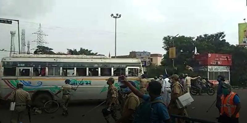 West Bengal: BJP #39 s #39 march to Nabanna #39 turns violent as party workers West Bengal: BJP #39 s #39 march to Nabanna #39 turns violent as party workers