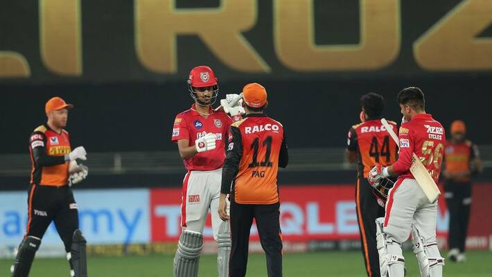 IPL 2020 KXIP lost 5th match in a row Sunrisers Hyderabad climb 3rd position ckm IPL 2020 KXIP lost 5th match in a row Sunrisers Hyderabad climb 3rd position ckm