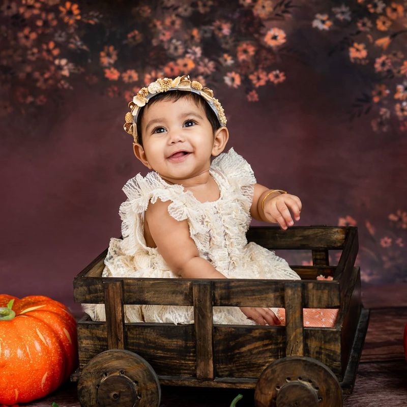 Raja rani actress alya manasa - sanjeev baby girl Aila syed Cute Latest photos