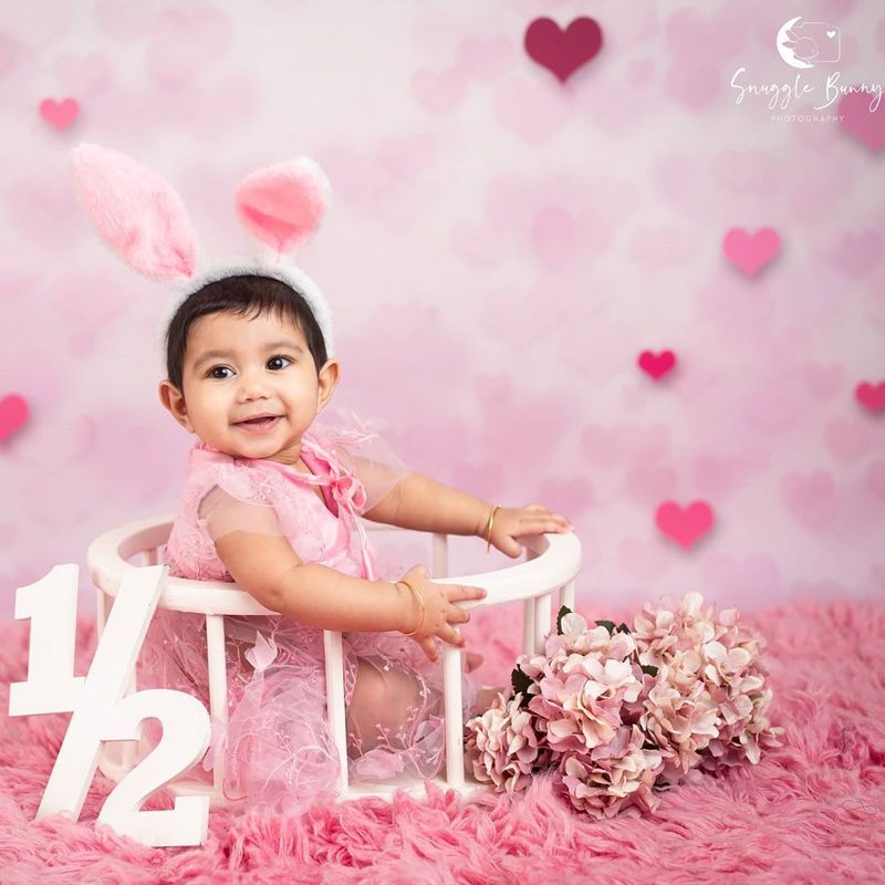 Raja rani actress alya manasa - sanjeev baby girl Aila syed Cute Latest photos