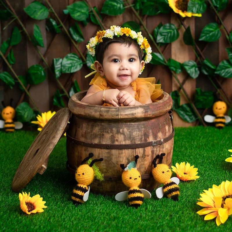 Raja rani actress alya manasa - sanjeev baby girl Aila syed Cute Latest photos